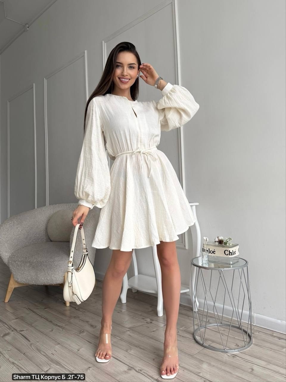 платье из муслина,летнее платье из муслина,платье туника,платье летнее,платье летнее белое