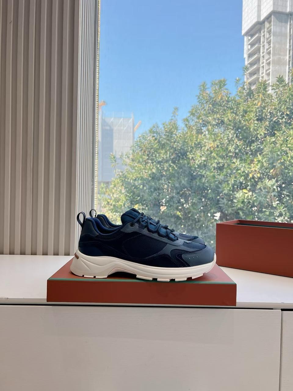 кроссовки loro piana,комбинированные кроссовки loro piana,кроссовки premium,комбинированные кроссовки,