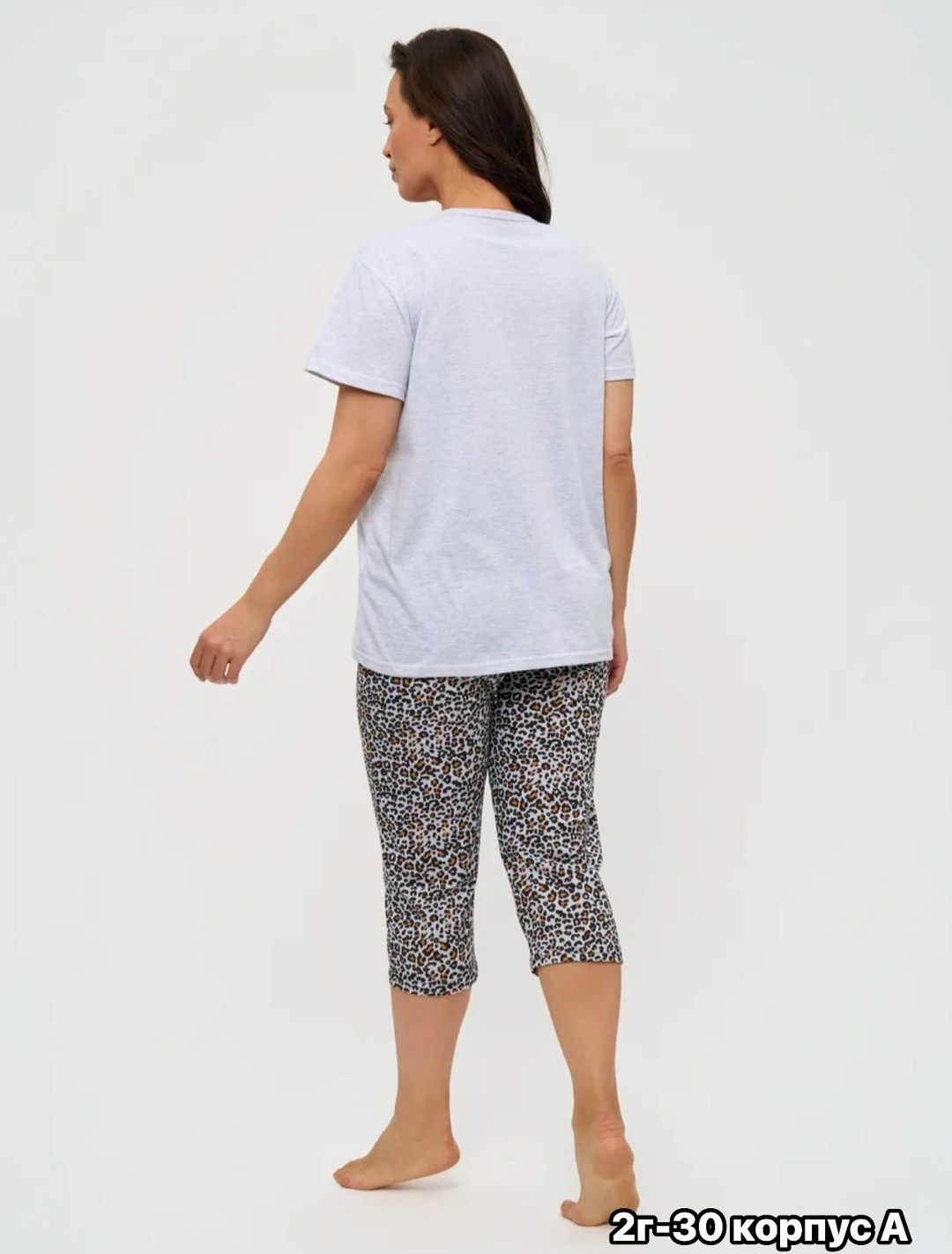 пижама с бриджами домашний костюм,пижама с бриджами,пижама с бриджами большие размеры miroinia цвет серый,пижама с бриджами домашний костюм dомамоda цвет серый меланж,пижама женская с бриджами