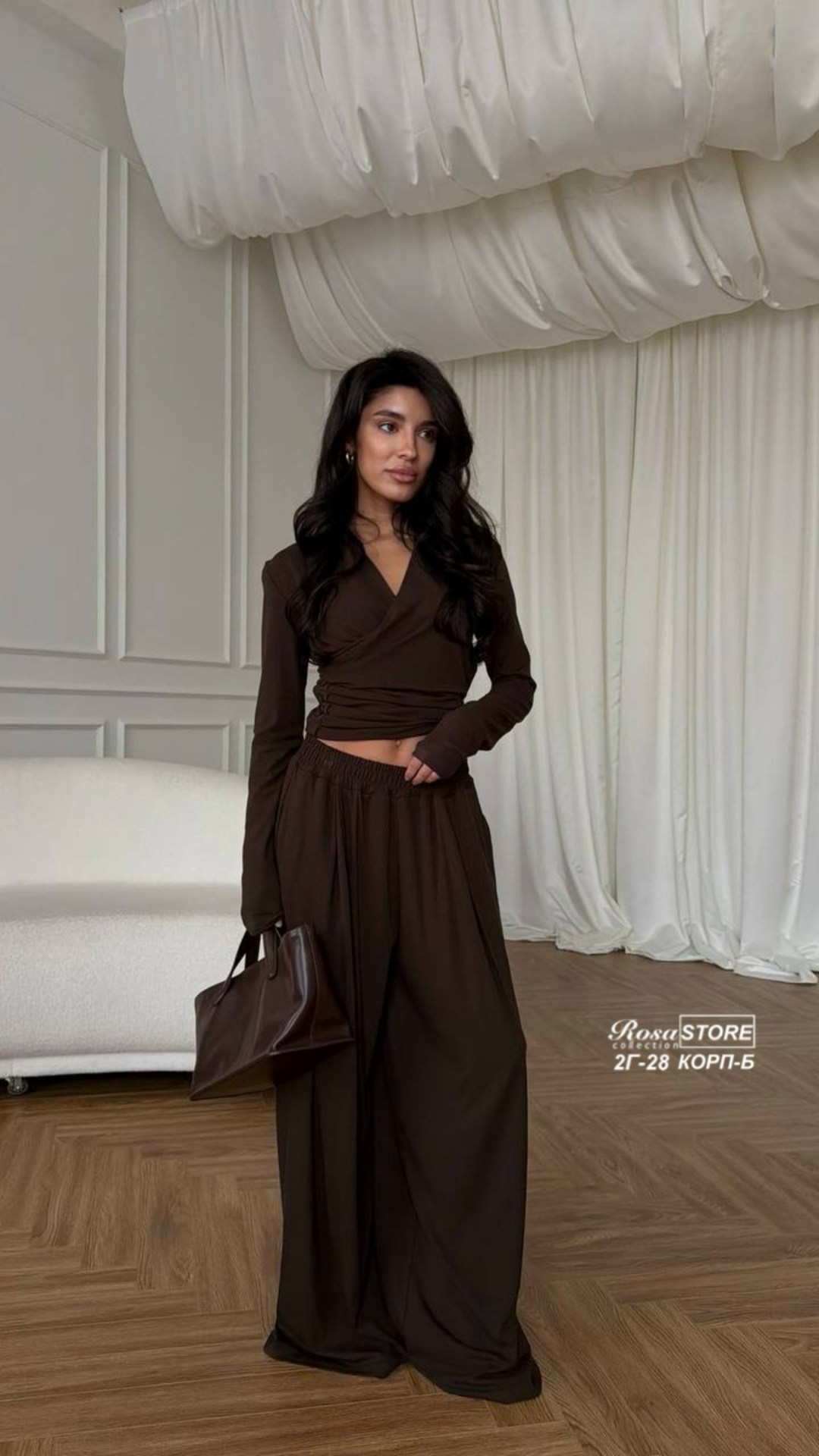 брючный костюм,широкие брюки,костюм с топом,женские костюмы