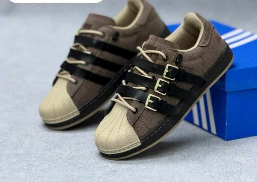 кроссовки adidas superstar,кеды мужские adidas superstar,,модная спортивная ,кроссовки adidas superstar rabbit hole brown
