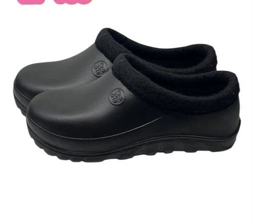 ,сабо утепленные черные,галоши сабо утепленные,утепленные галоши,галоши женские