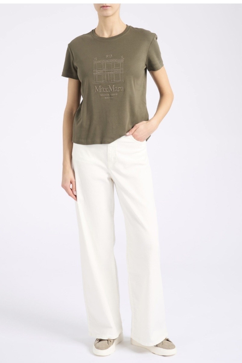 футболки женская,футболка,хаки футболка,футболки для женщин,футболка max mara