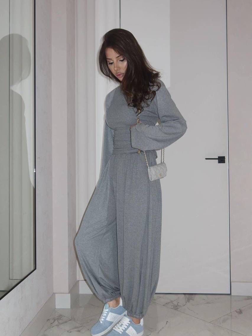 стильные костюмы,трикотажные костюмы,костюм женский,широкие брюки