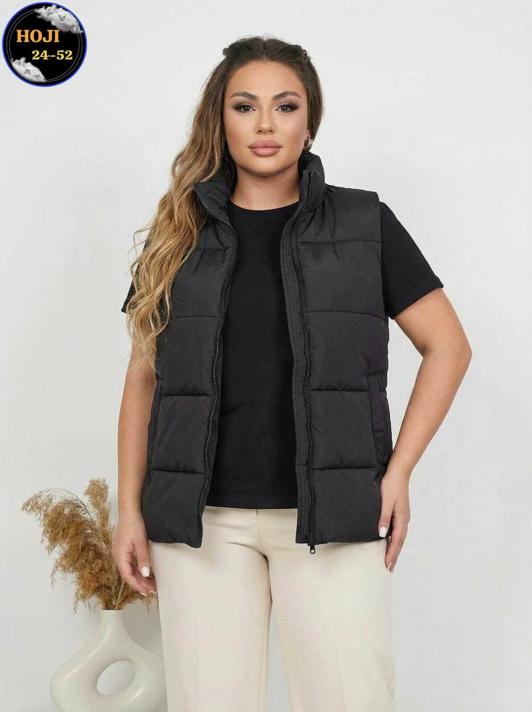жилетка женская,жилет женский,жилет,жилет утепленная,утепленный жилет женский beluxstar c6 черный l