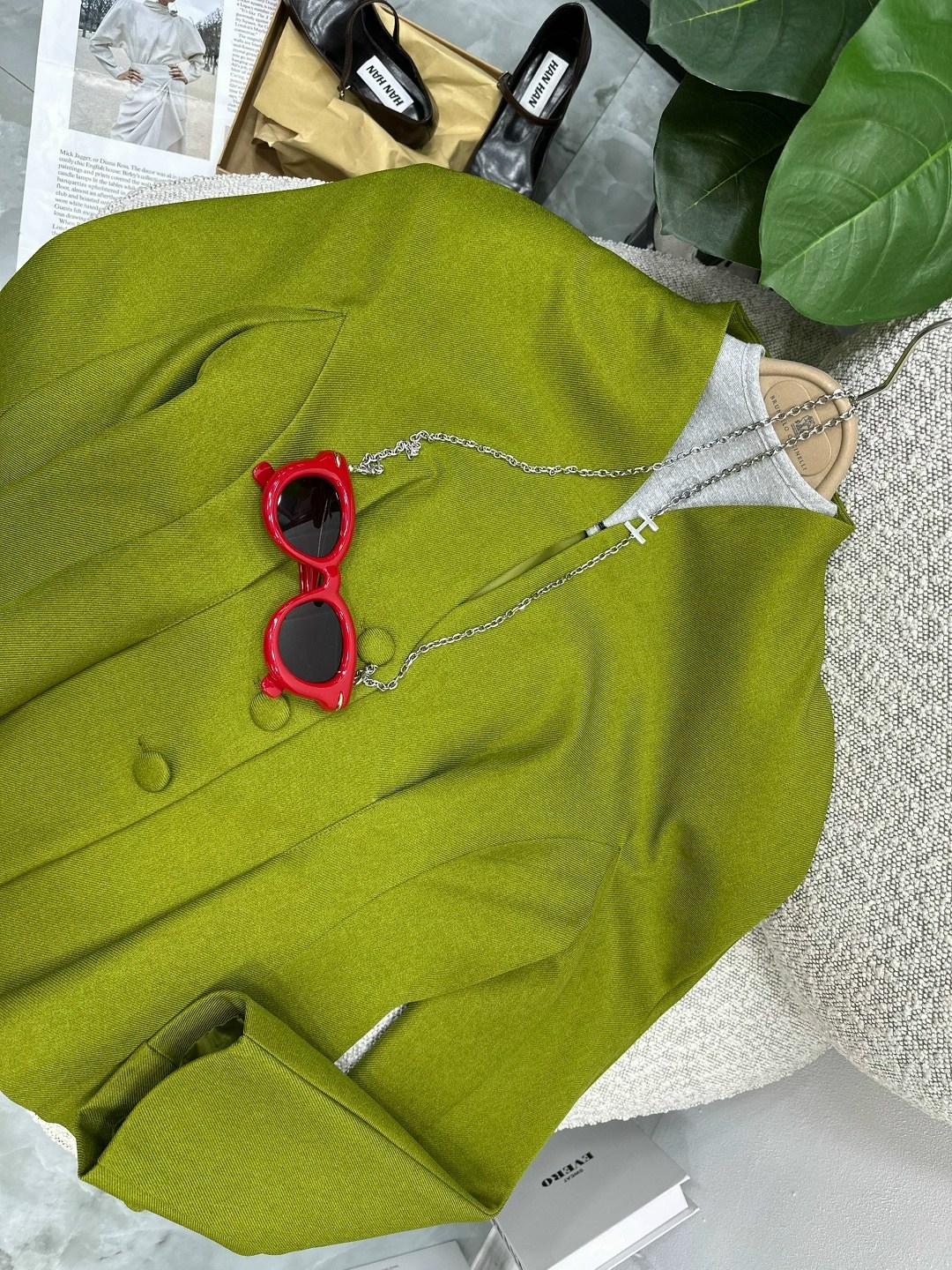 жакет,пиджак,женские жакеты,пиджак с объемными рукавами,свободное пальто в стиле поло на шнуровке