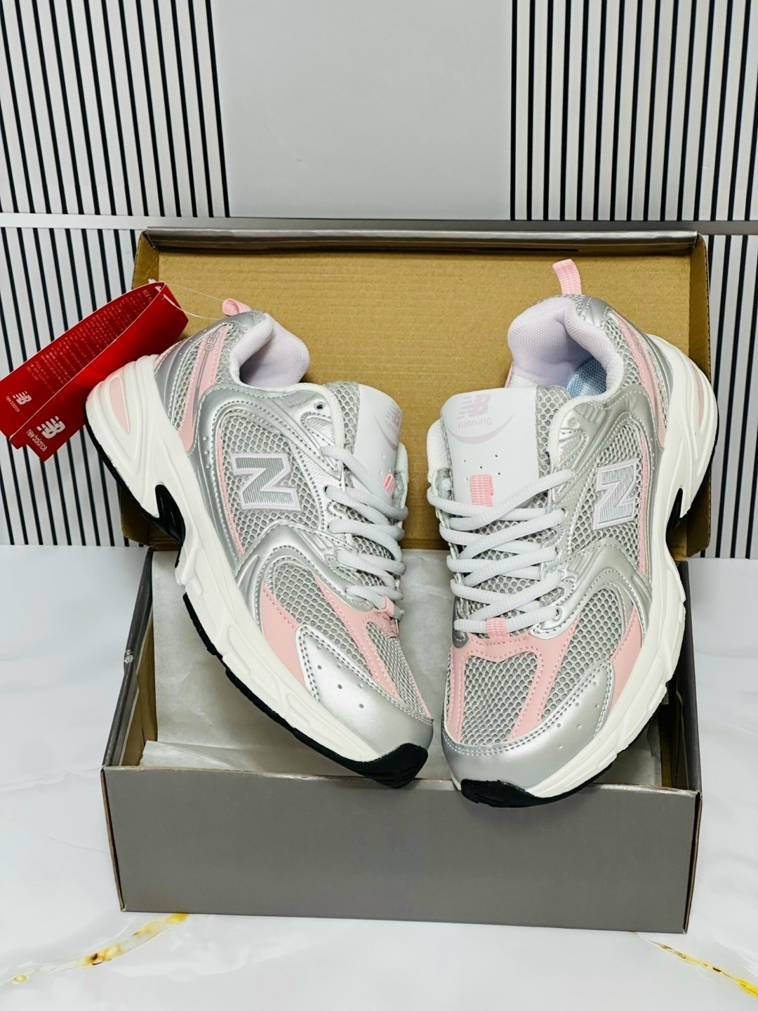 кроссовки new balance 530,женские кроссовки new balance,кроссовки new balance,new balance 530 white silver pink,кроссовки