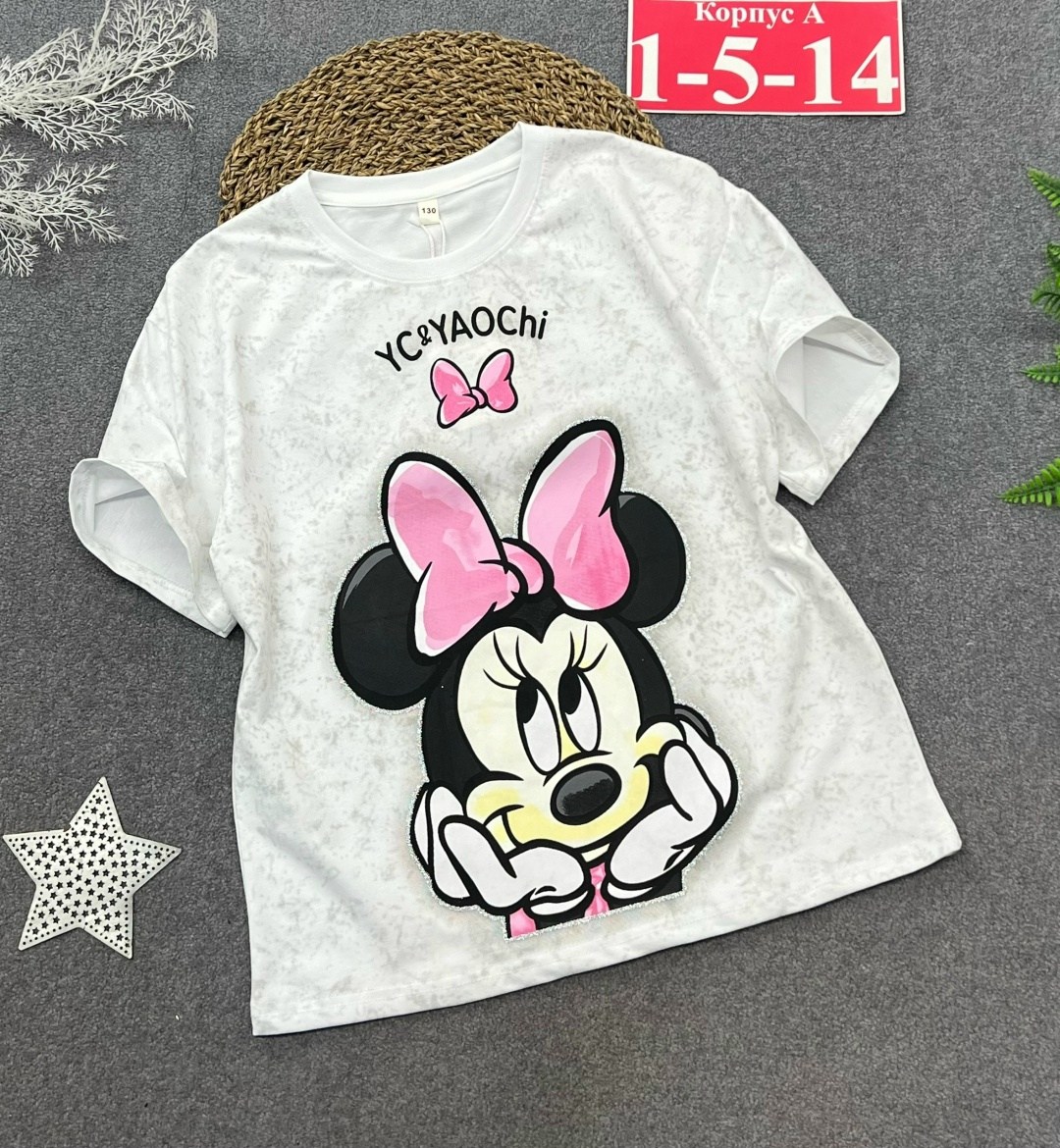 футболки для девочек,disney mickey mouse,футболка микки маус,футболки детские,disney minnie mouse