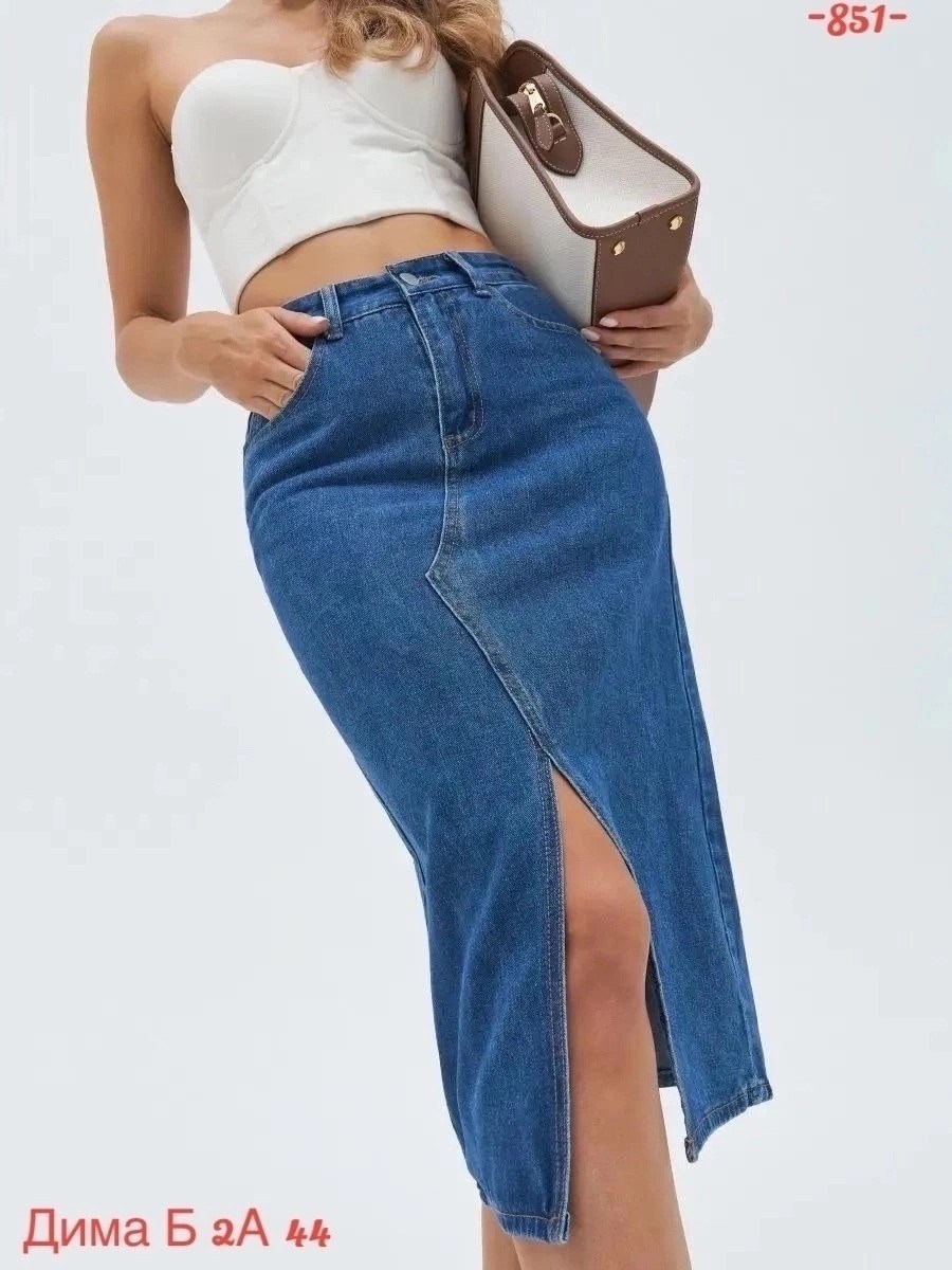 джинсовая юбка миди,джинсовая юбка,джинсовая юбка миди с разрезом,юбка джинсовая длинная,длинная джинсовая юбка с разрезом спереди