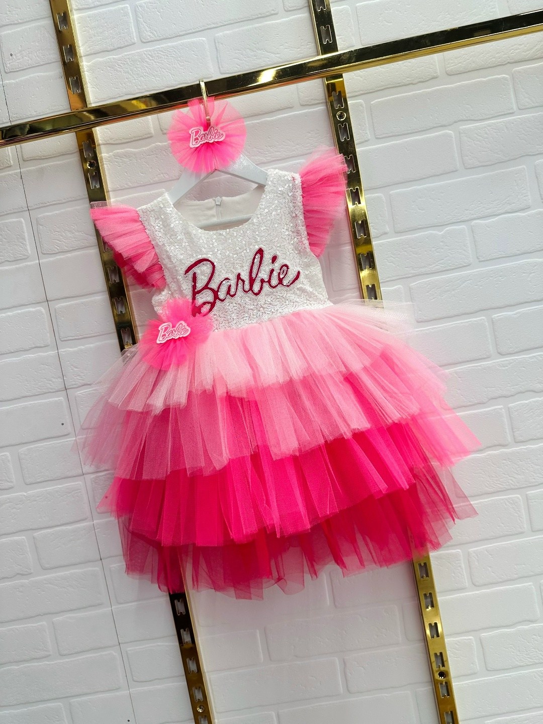 платье нарядное для девочки,платье барби для девочки,платье барби,платье нарядное в садик barbie,платья для девочек