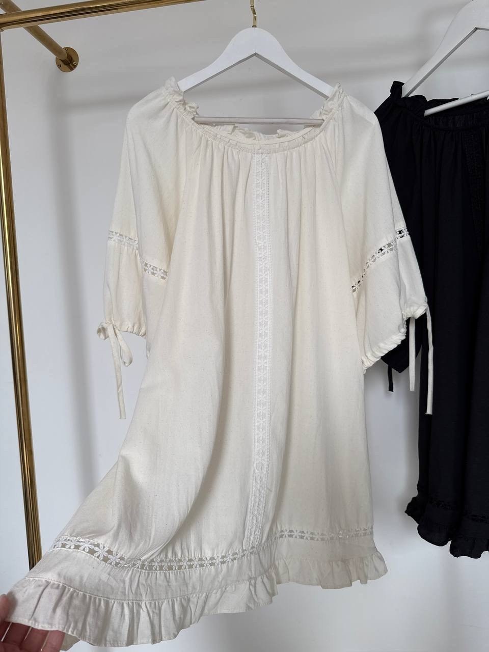 летнее платье туника,стильное летнее платье,платье туника,платье с кружевами,платье летнее