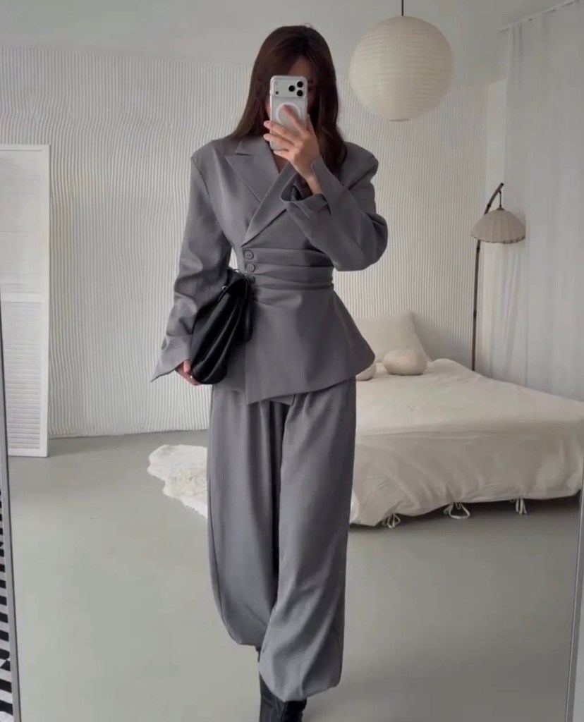 брючный костюм,женский костюм,костюм классический брючный,женский блейзер на пуговицах twotwinstyle,костюм классический брючный с пиджаком