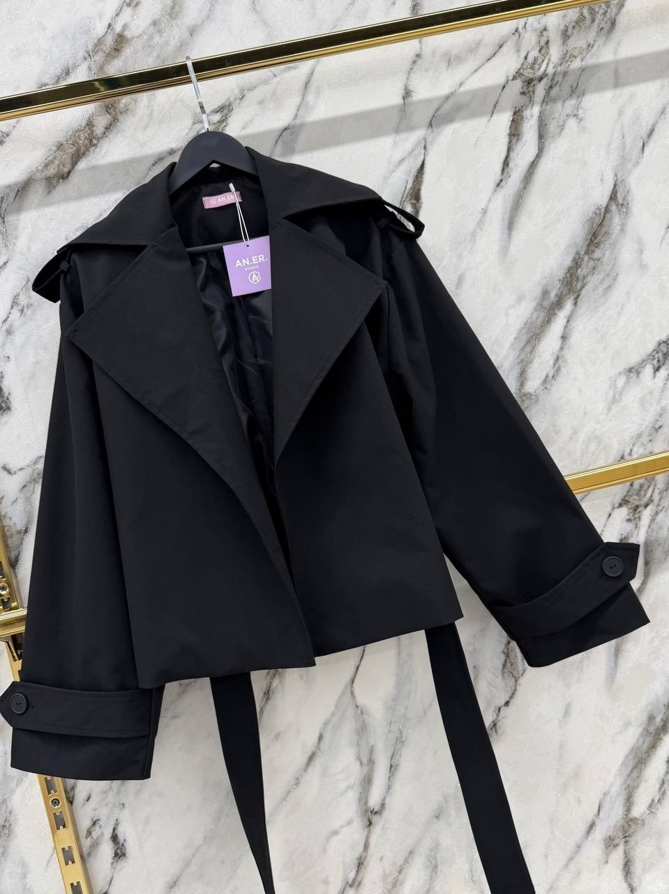 черный тренч,тренч плащ,тренч с поясом,пальто тренч,женские плащи