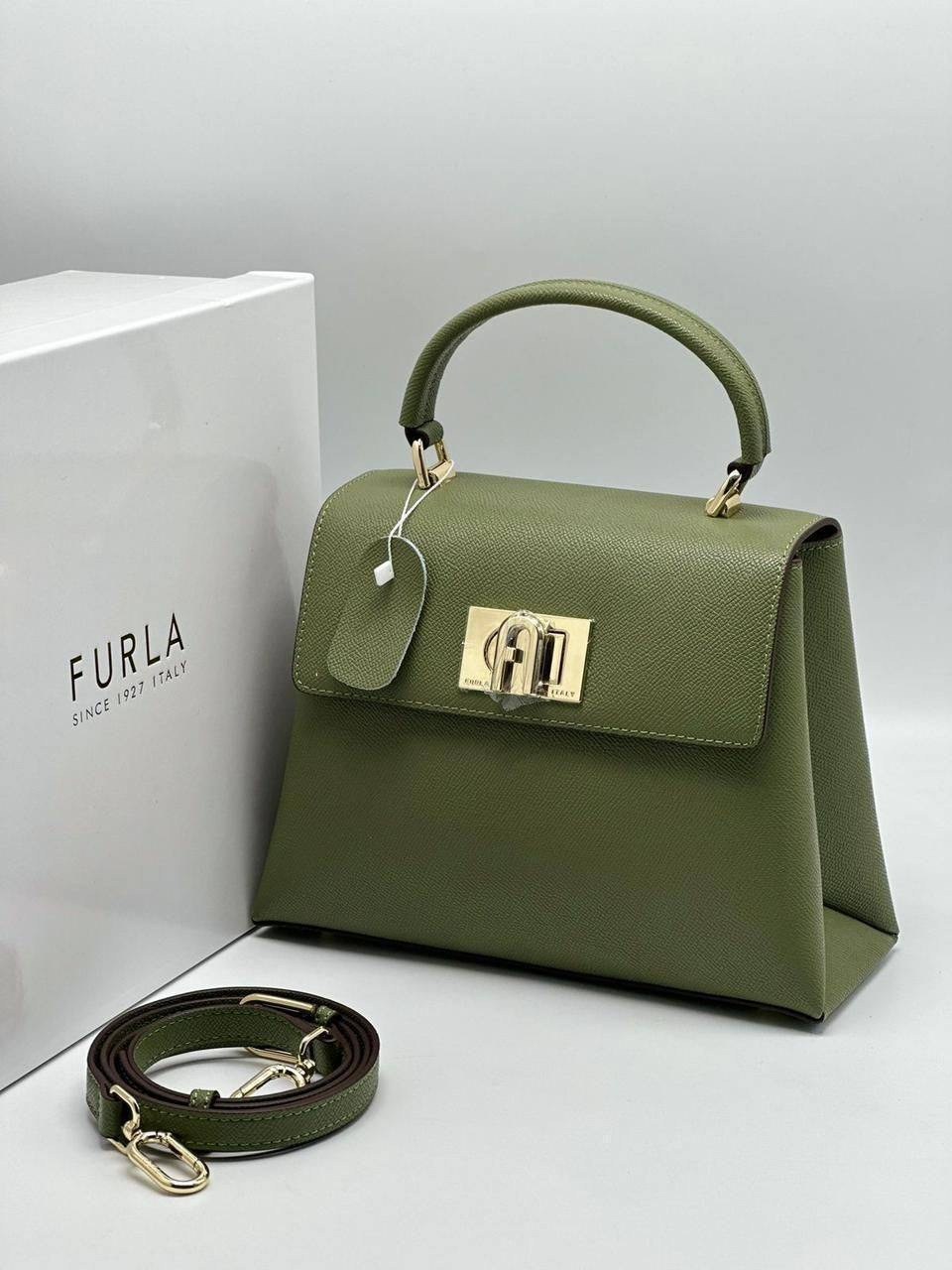 женская светло-зеленая сумка furla 1927 furla,сумка furla 1927,сумка женская furla,сумка furla,сумка furla 1927 mini furla