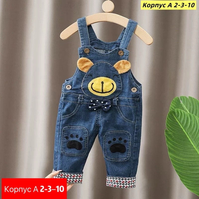 комбинезон джинсовый детский,джинсовые комбинезоны,полукомбинезон джинсовый детский baby go,комбинезон детский,джинсы комбинезон