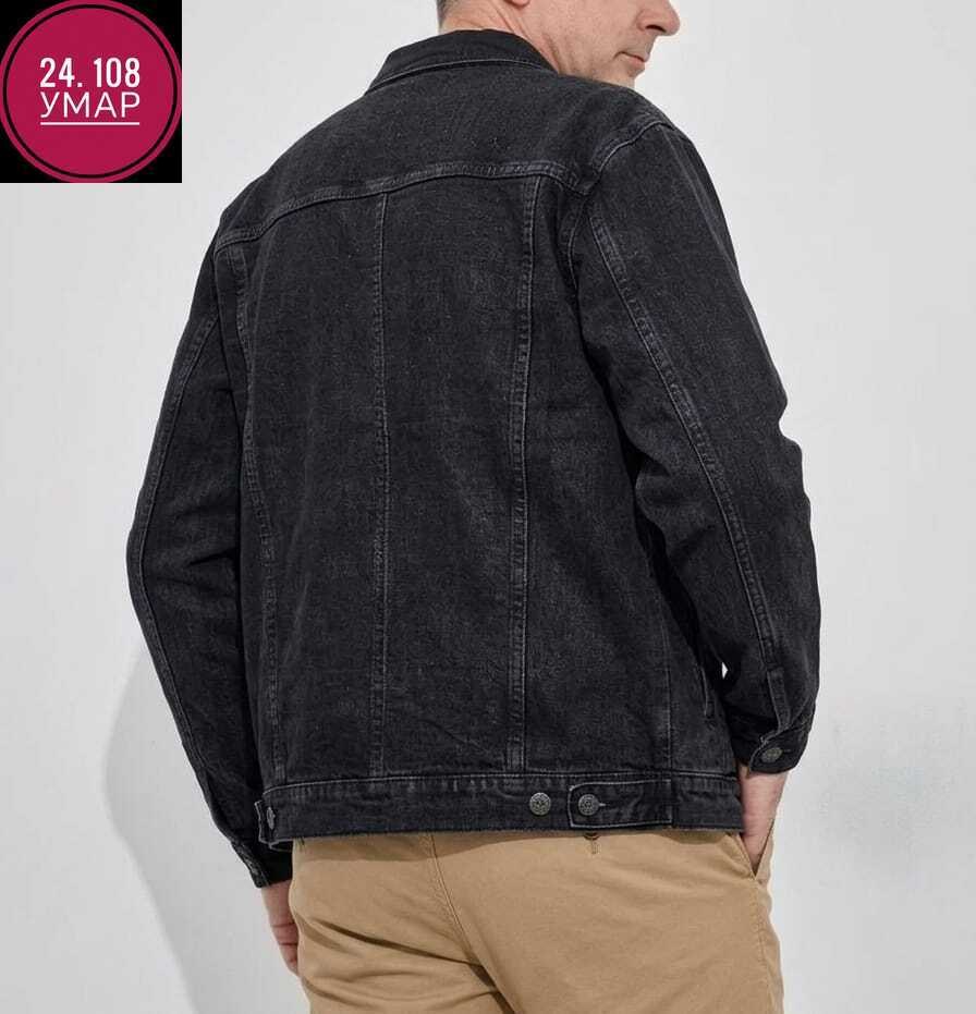 джинсовая куртка мужскaя,джинсовая куртка,джинсовая куртка мужская теплая,черная джинсовая куртка,джинсовая куртка свободная