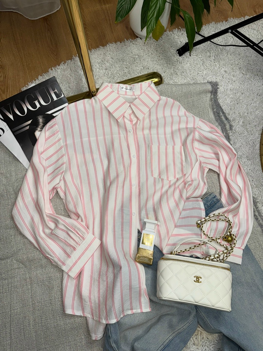 хлопковая рубашка в полоску оверсайз cosmo brand,рубашка оверсайз в полоску розовая,хлопковая рубашка в полоску оверсайз,женская рубашка