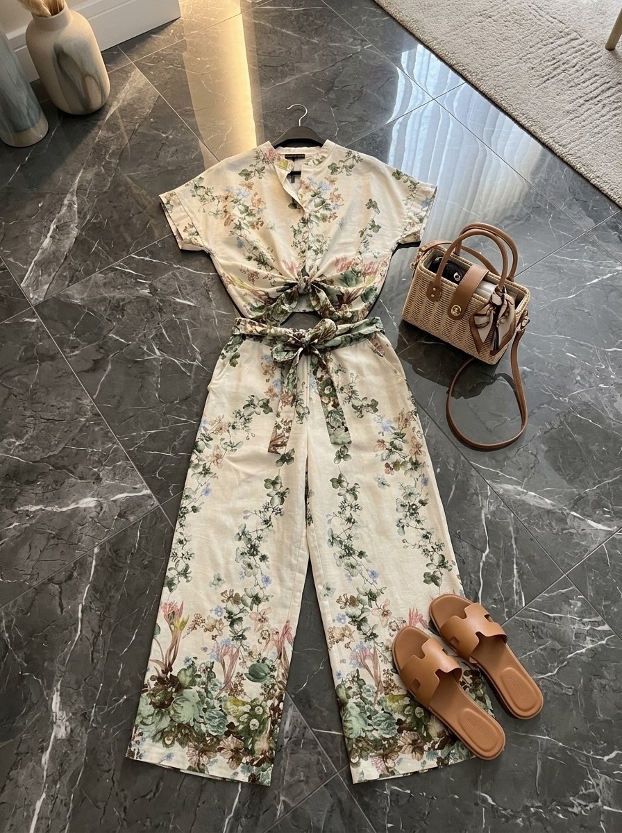 пижама с широкими брюками,летние костюмы женские,шелковая пижама с брюками,женские комбинезоны,пижама с брюками