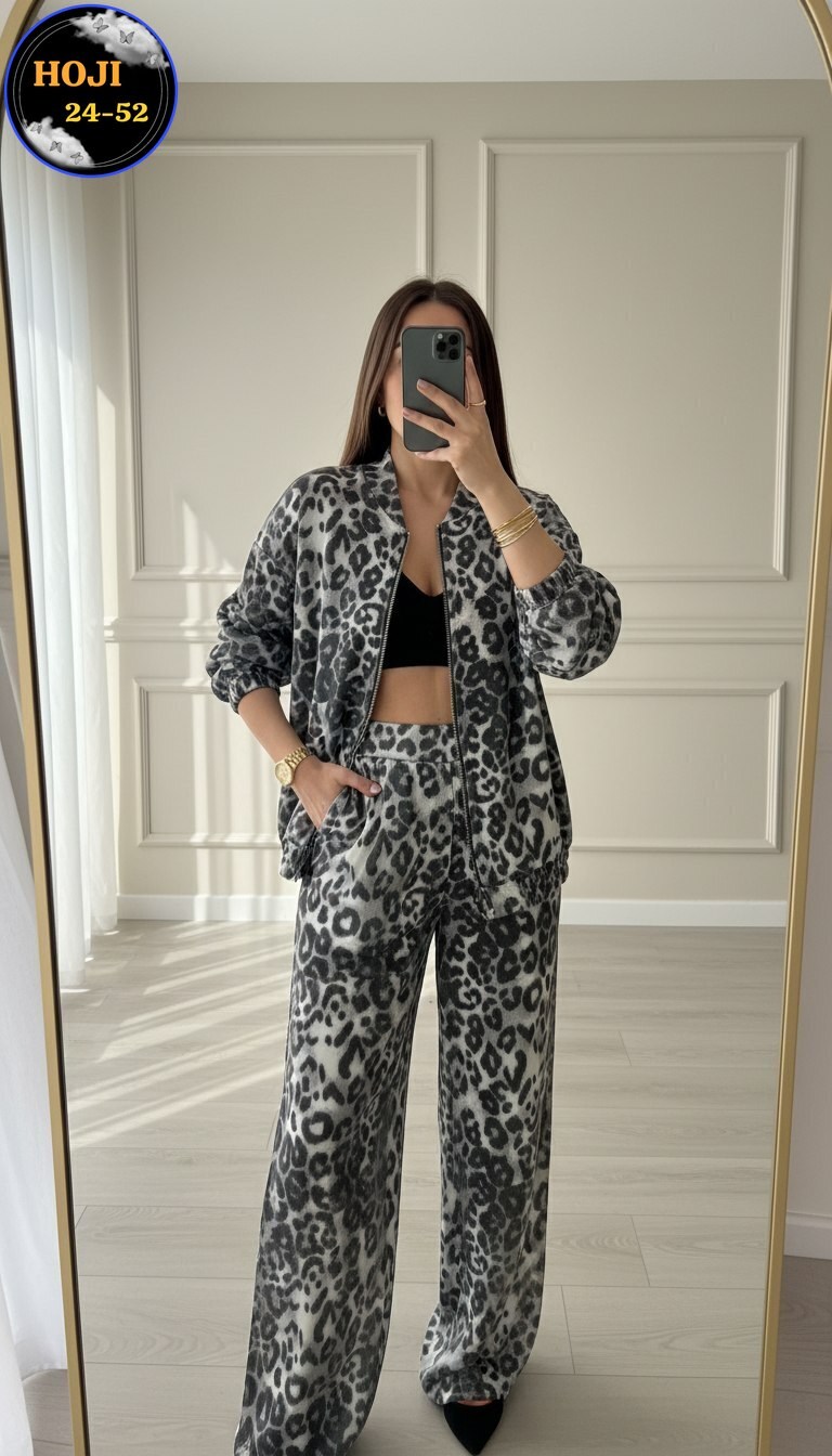 спортивный костюм с леопардовым принтом mixmoda fashion,спортивный костюм с леопардовым принтом mix moda,брючный костюм,костюм с брюками,костюм женский