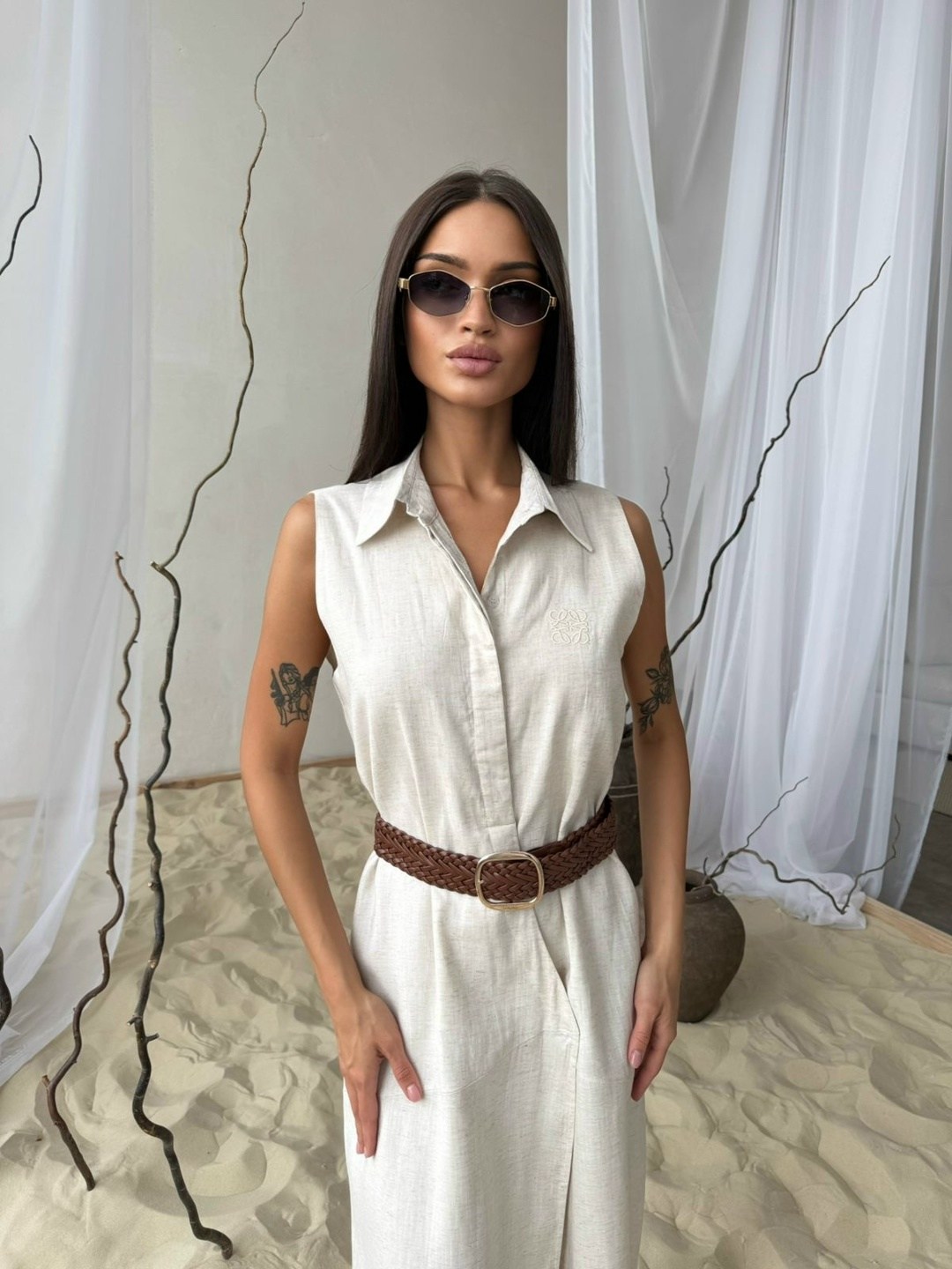 льняное платье,сарафан льняной,льняное платье летнее,платье из льна,льняное платье с поясом