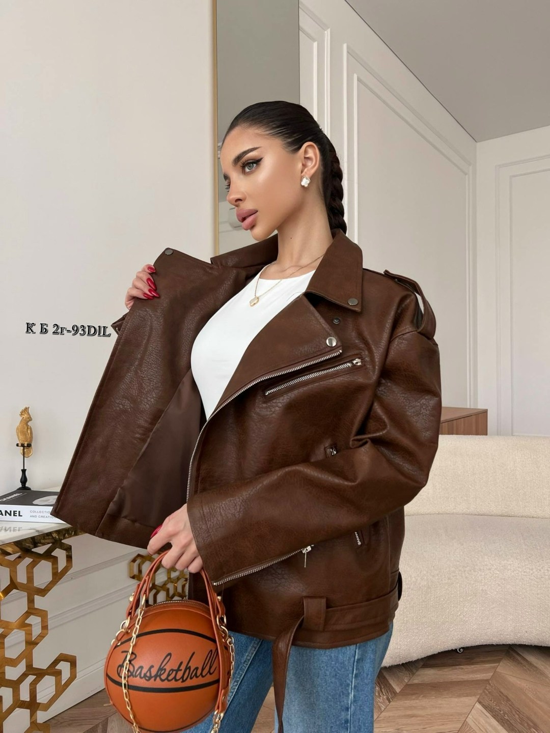 куртка бомбер оверсайз кожаная c&c fashion,кожаная куртка,косуха кожаная куртка оверсайз,куртка кожаная женская,куртка кожаная косуха