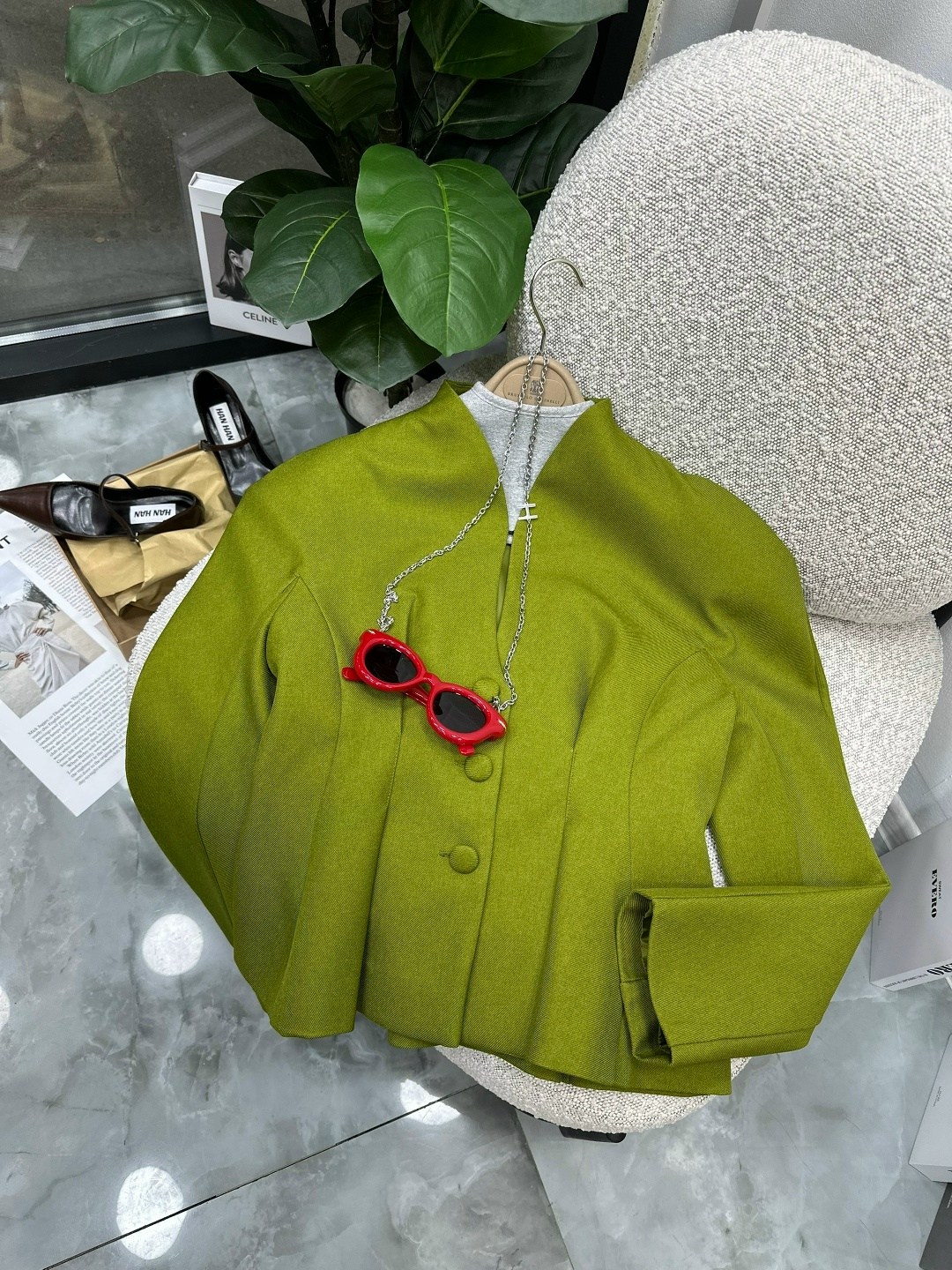 жакет,пиджак,женские жакеты,пиджак с объемными рукавами,свободное пальто в стиле поло на шнуровке