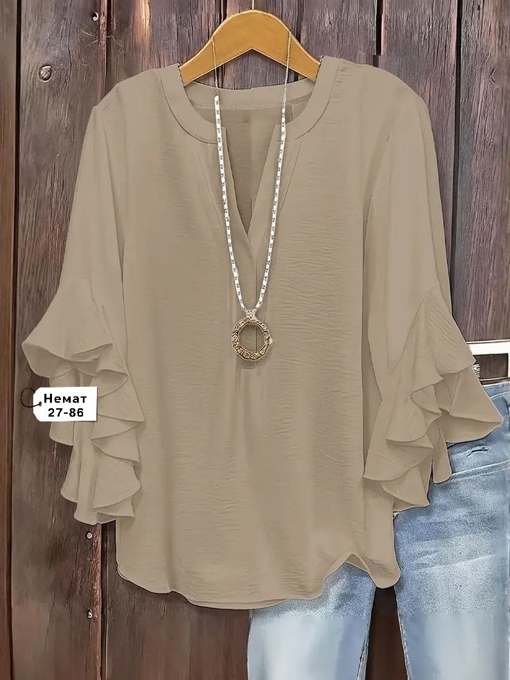 шифоновые блузки,блузка с расклешенными рукавами,женская блузка,блузка с оборками,белая блузка