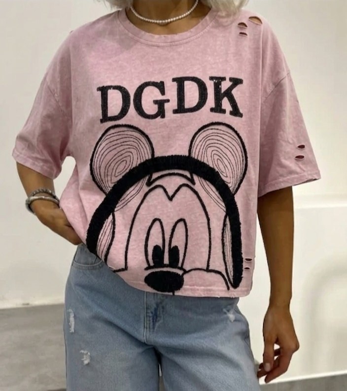 футболка оверсайз,футболка оверсайз с микимаусом,женская футболка,женская винтажная темно-серая футболка варенка оверсайз с принтом микки маусом,футболки женские с принтом
