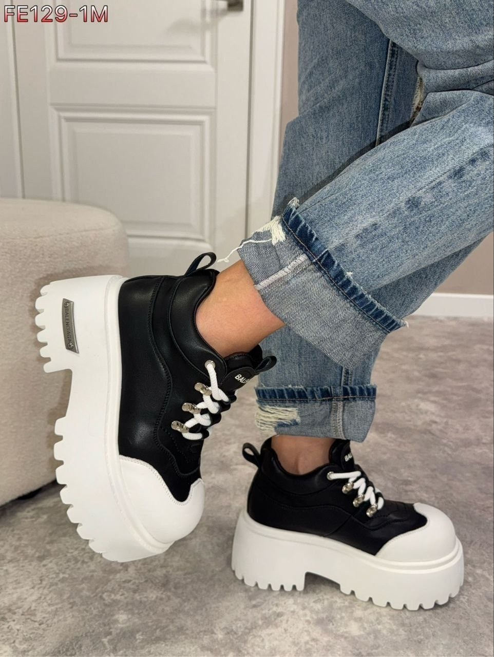 кроссовки женскиe,ботинки balenciaga,, женская,кроссовки на толстой подошве