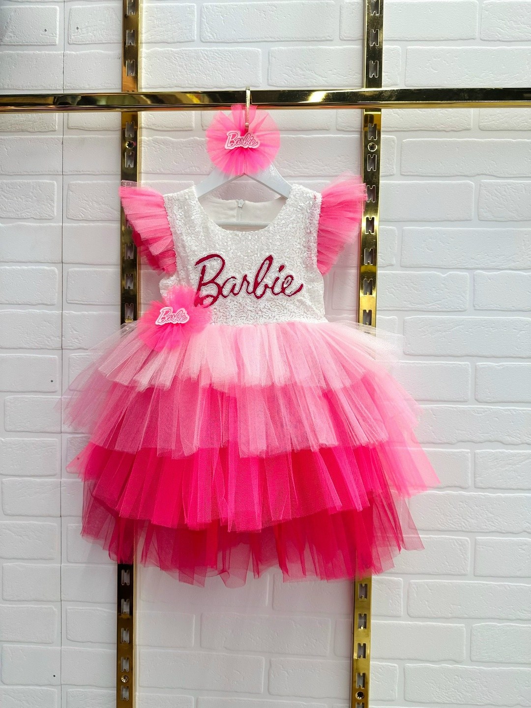 платье нарядное для девочки,платье барби для девочки,платье барби,платье нарядное в садик barbie,платья для девочек