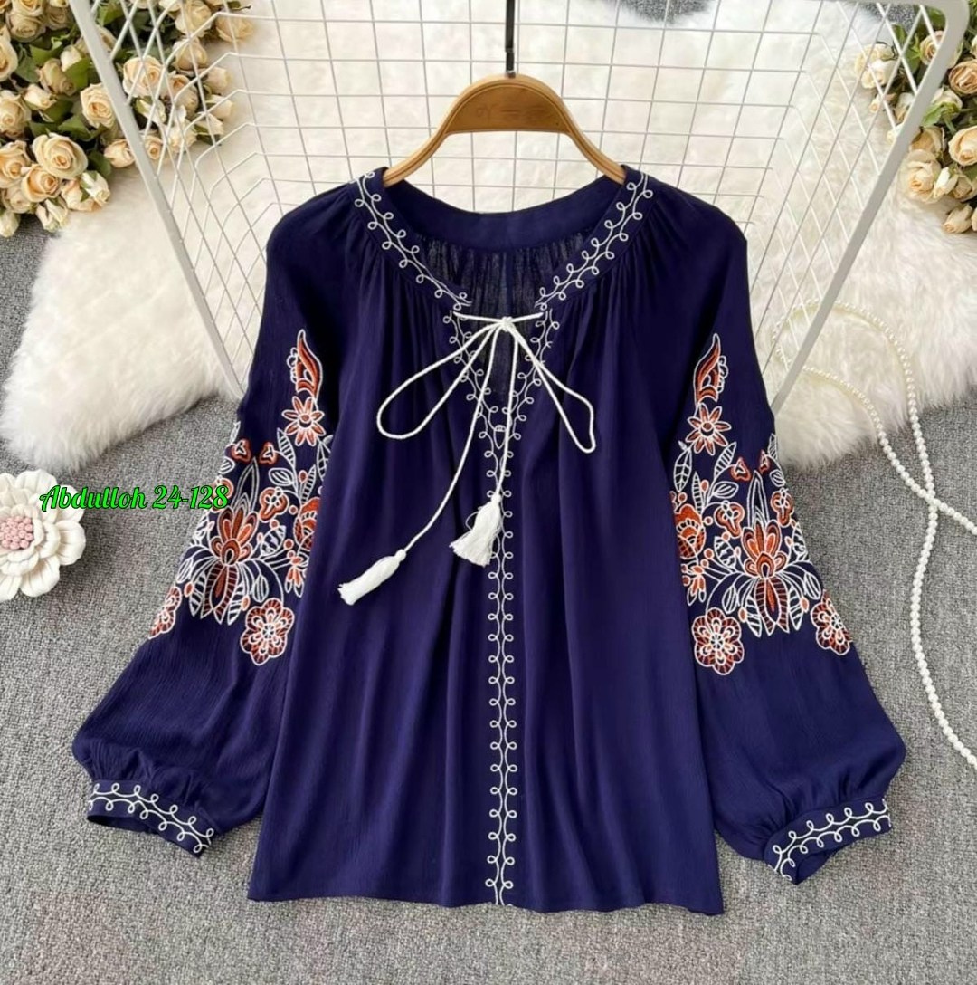 блузка в стиле бохо,женская блузка с вышивкой,блузка с вышивкой,блузка винтажная,женские рубашки с вышивкой