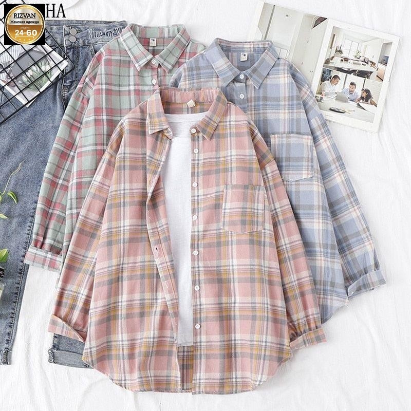 клетчатая женская рубашка,женская рубашка в клетку,клетчатая женская рубашка с длинным рукавом,рубашка женская оверсайз в клетку,клетчатая рубашка с длинным рукавом