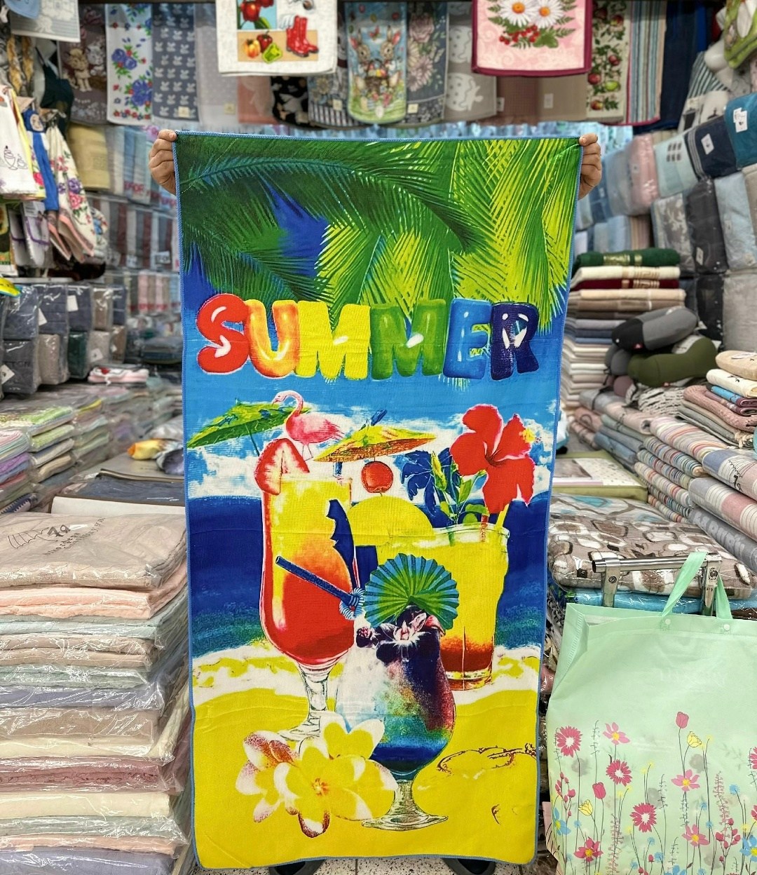 полотенце,полотенце с гусями,хлопковые полотенца,вафельное полотенце пляжное,полотенце хлопок