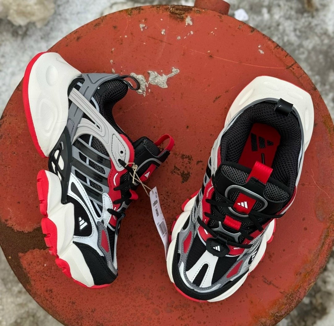 кроссовки adidas xlg runner deluxe,кроссовки adidas,кроссовки adidas vento xlg deluxe,кроссовки мужские adidas,кроссовки унисекс adidas xlg runner deluxe черно-серебристо-красные