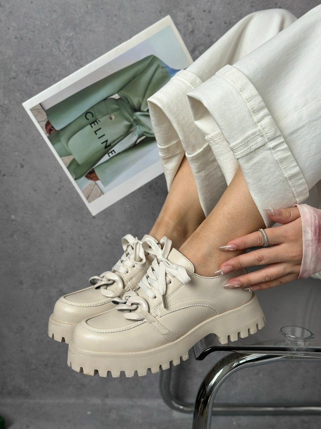 , женская, женская ,полуботинки женские, повседневные