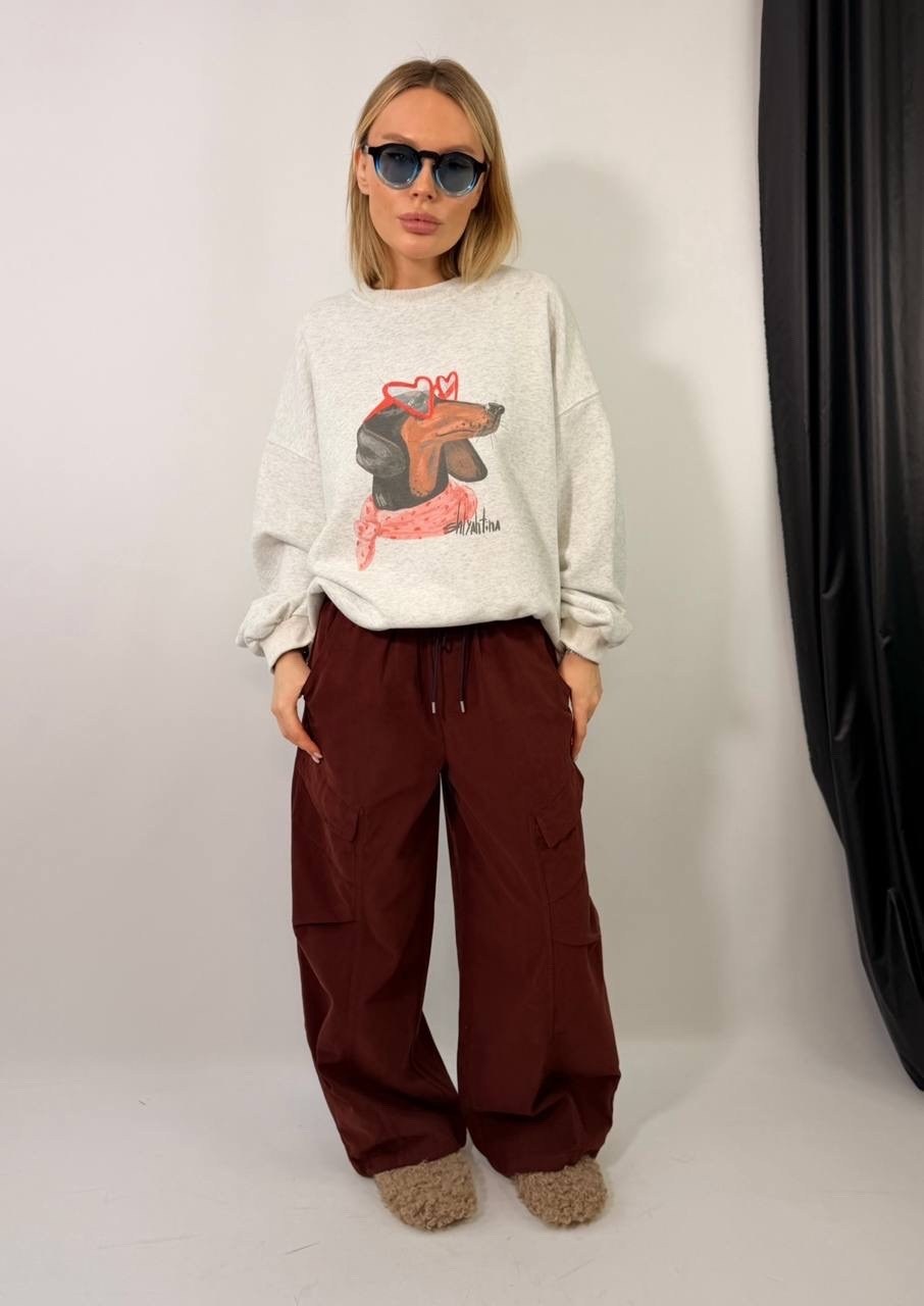 бежевый свитшот,cвитшот оверсайз,свитшот женский,свитшот модный,кофта женская