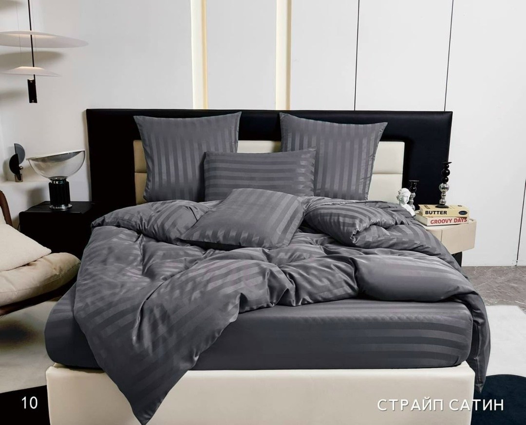 комплект постельного белья страйп сатин евро,постельное белье страйп сатин,постельное белье 2 спальное страйп сатин,комплект постельного белья страйп сатин,постельное борис страйп сатин