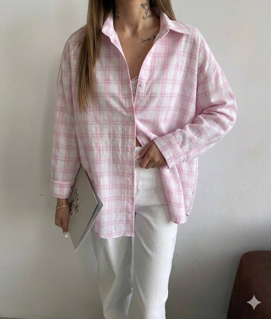рубашка оверсайз в клетку,рубашка женская в клетку оверсайз,рубашка теплая оверсайз в клетку,хлопковая рубашка в клетку cosmo brand,рубашка оверсайз в клетку betrendy wear
