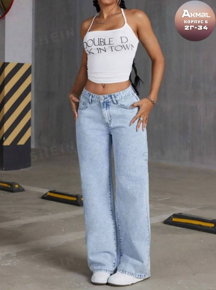 джинсы женские широкие,джинсы женские,широкие прямые джинсы,модные джинсы,женские джинсы с высокой талией