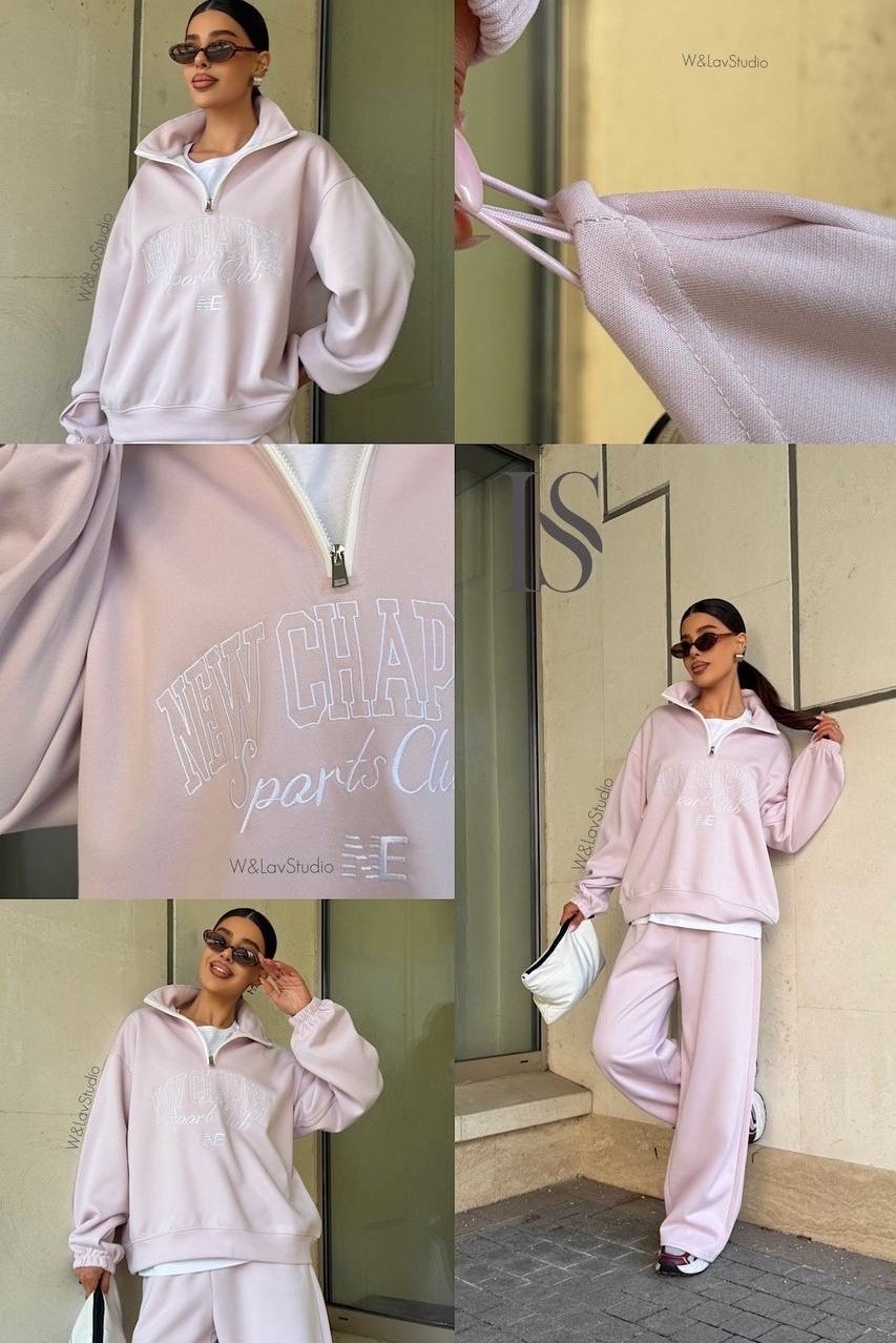 костюм спортивный женский,костюм спортивный на молнии, палаццо с кулиской 05mrk цвет голубой,костюм спортивный,костюм спортивный на молнии палаццо с кулиской,женский костюм