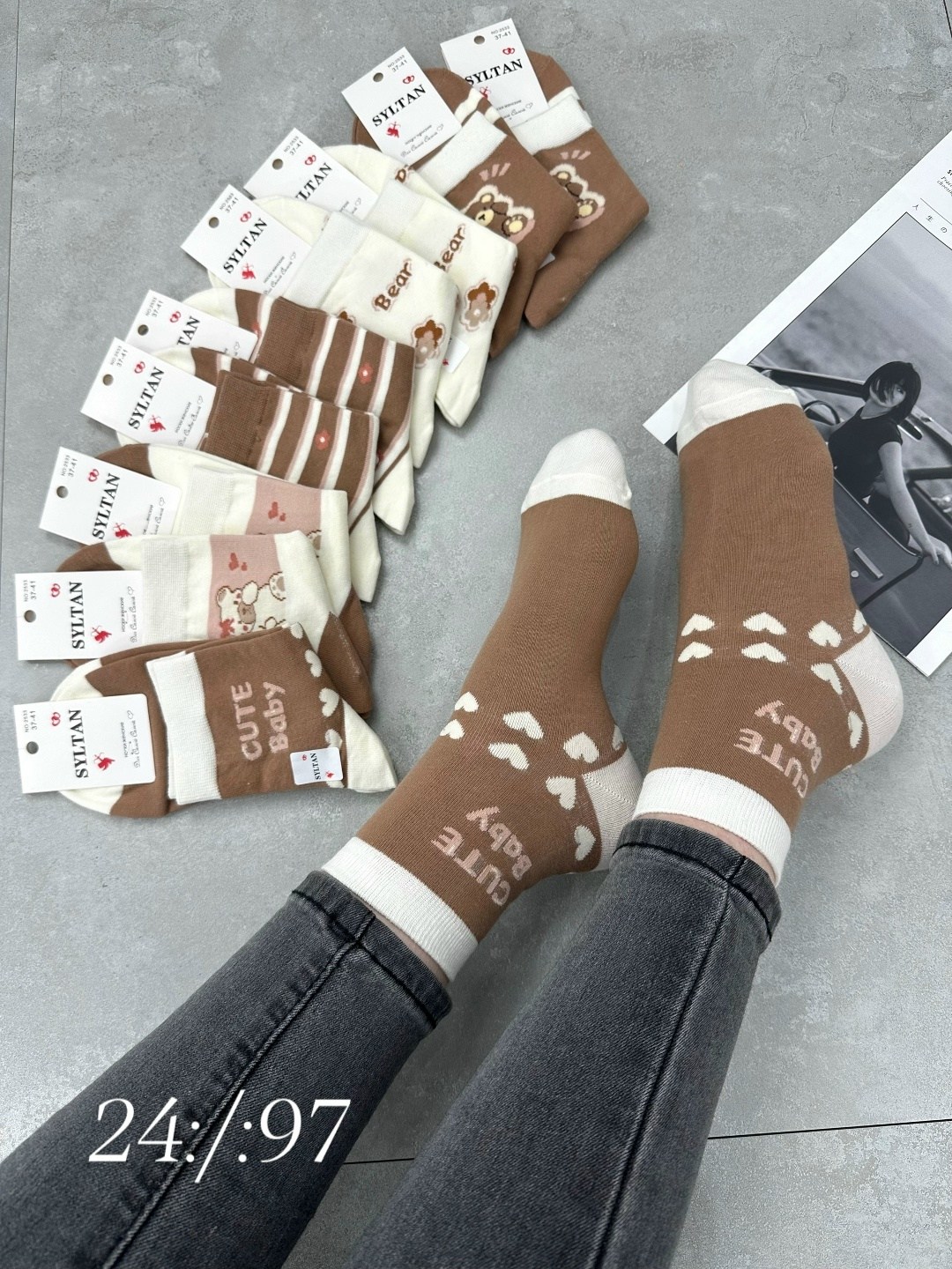 комплект носки женские,носки женские 10 пар,женские носки,женские короткие носки,носки женские теплые