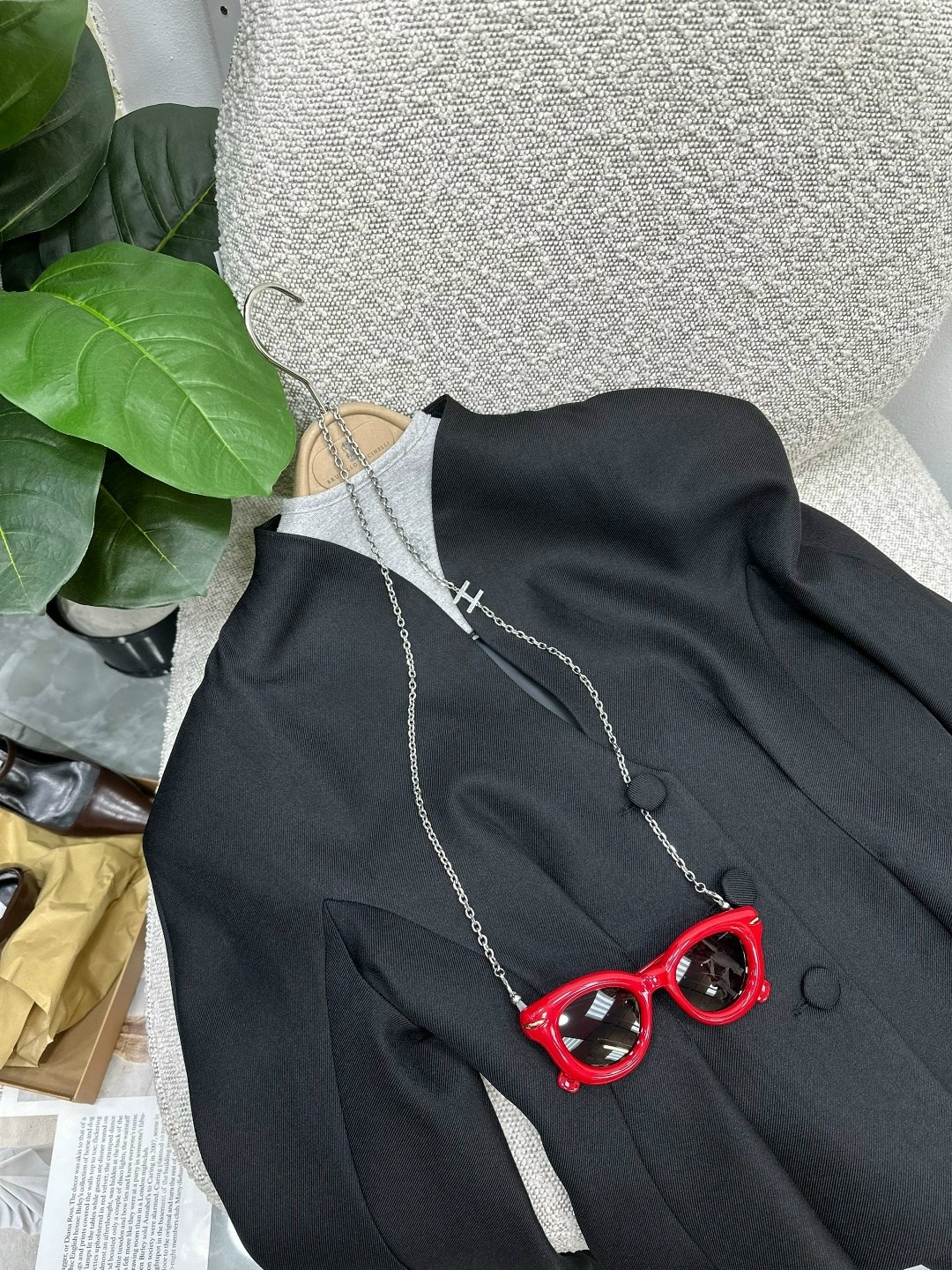 жакет,пиджак,женские жакеты,пиджак с объемными рукавами,свободное пальто в стиле поло на шнуровке