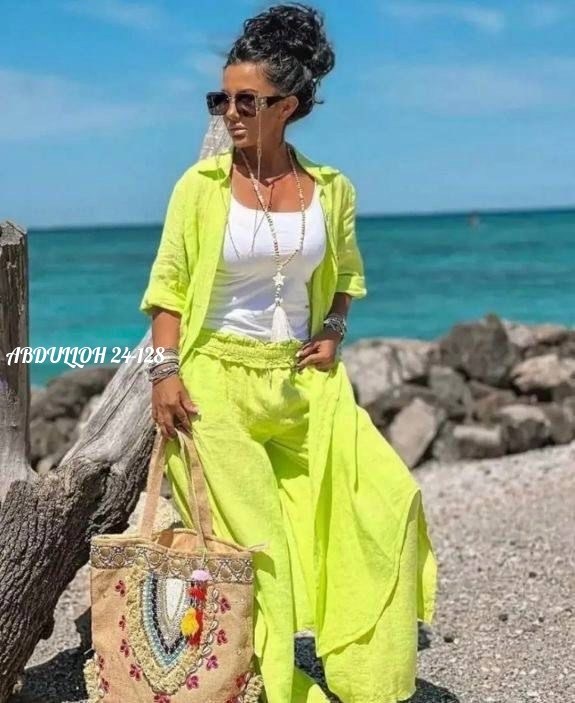 костюм женский,летние костюмы,стильные костюмы,летние костюмы женские жатка,бирюзовый костюм