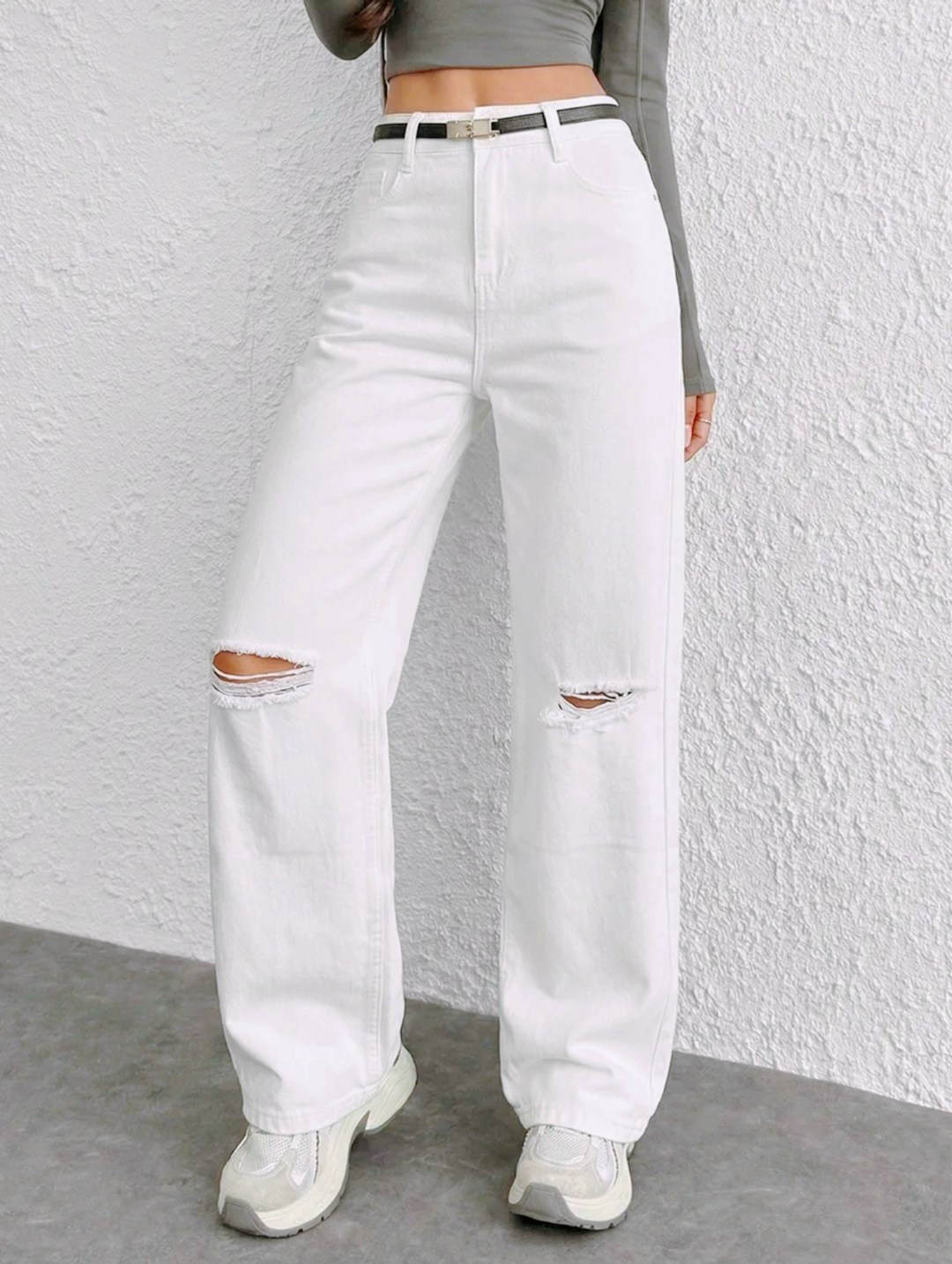 джинсы белые,белые джинсы женские,белые джинсы широкие,рваные широкие джинсы,джинсы женские широкие