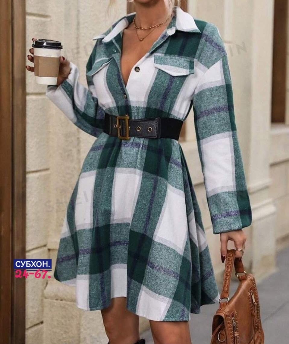платье рубашка в клетку,платье в клеточку,рубашка женская удлиненная в клетку,платье в клетку,платье женское в клетку