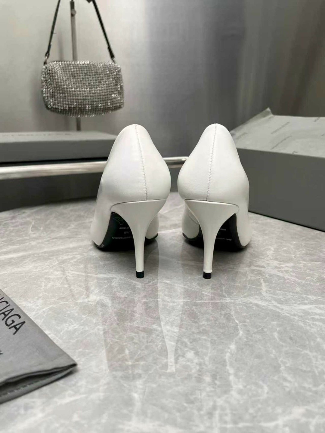 баленсиага туфли,баленсиага туфли женские,туфли женские,серебристые туфли,