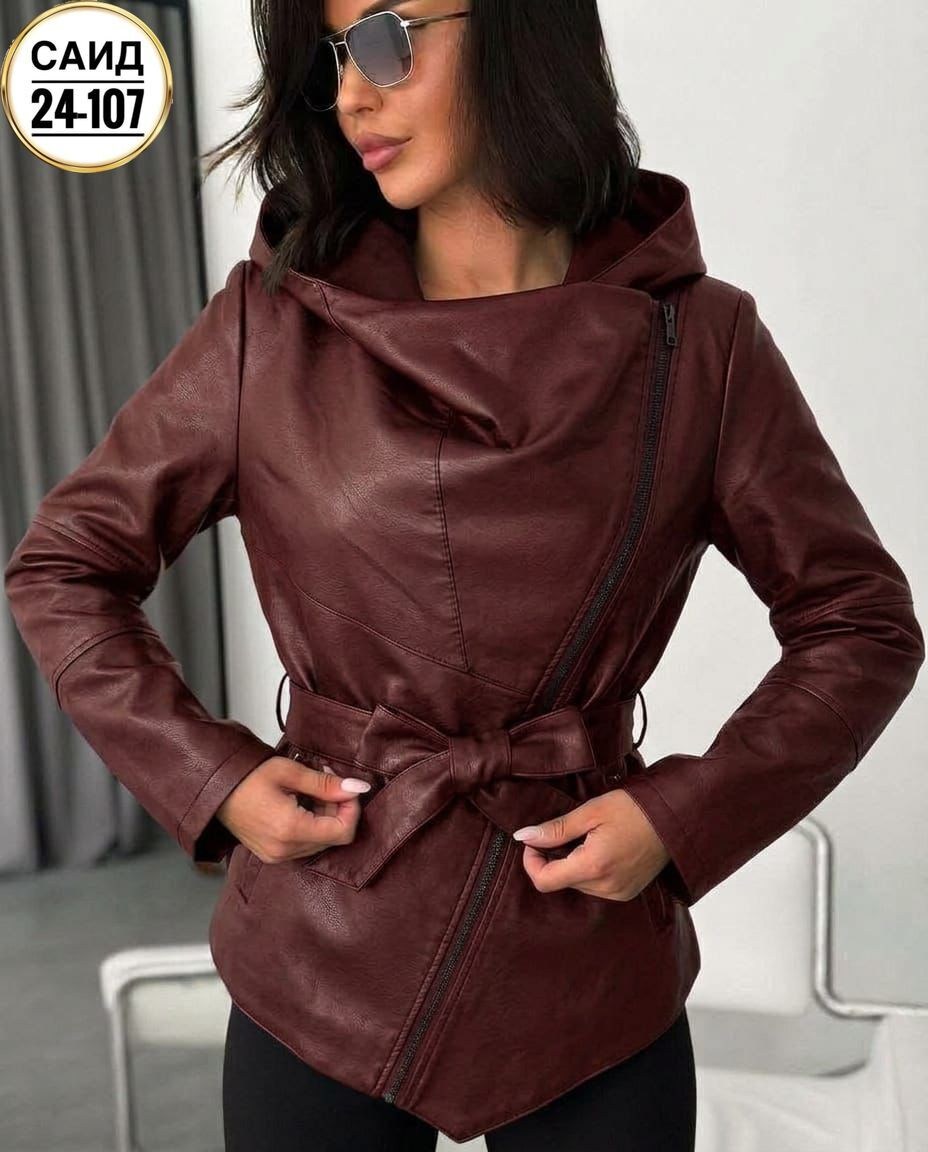кожаная куртка,кожаная куртка женская,кожаная куртка с капюшоном,куртка косуха,женская кожаная куртка косуха