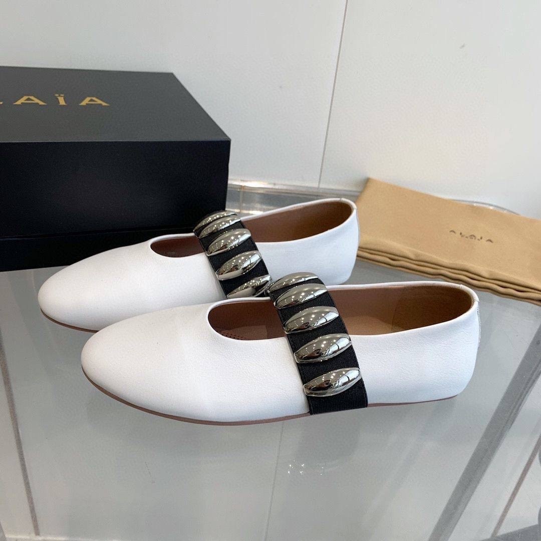 ,балетки alaia,балетки кожаные,модная женская ,женская