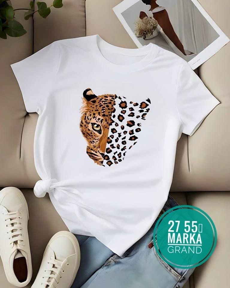 футболки женская,футболка с леопардом,женские футболки с принтом,футболки модные,футболки женские модные