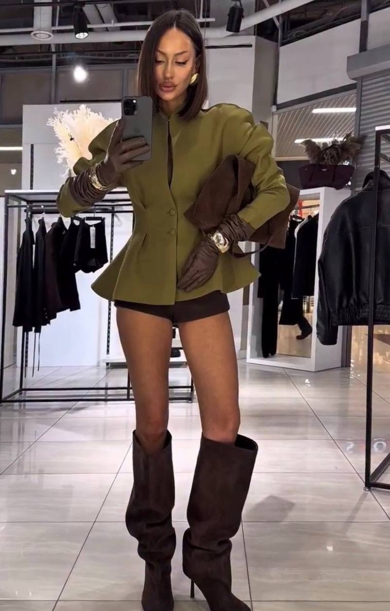 жакет и корсет,модные наряды,стильные наряды,жакет с баской